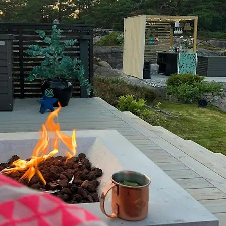Coastal With Outdoor Kitchen Near Hvaler Vakantiehuis *